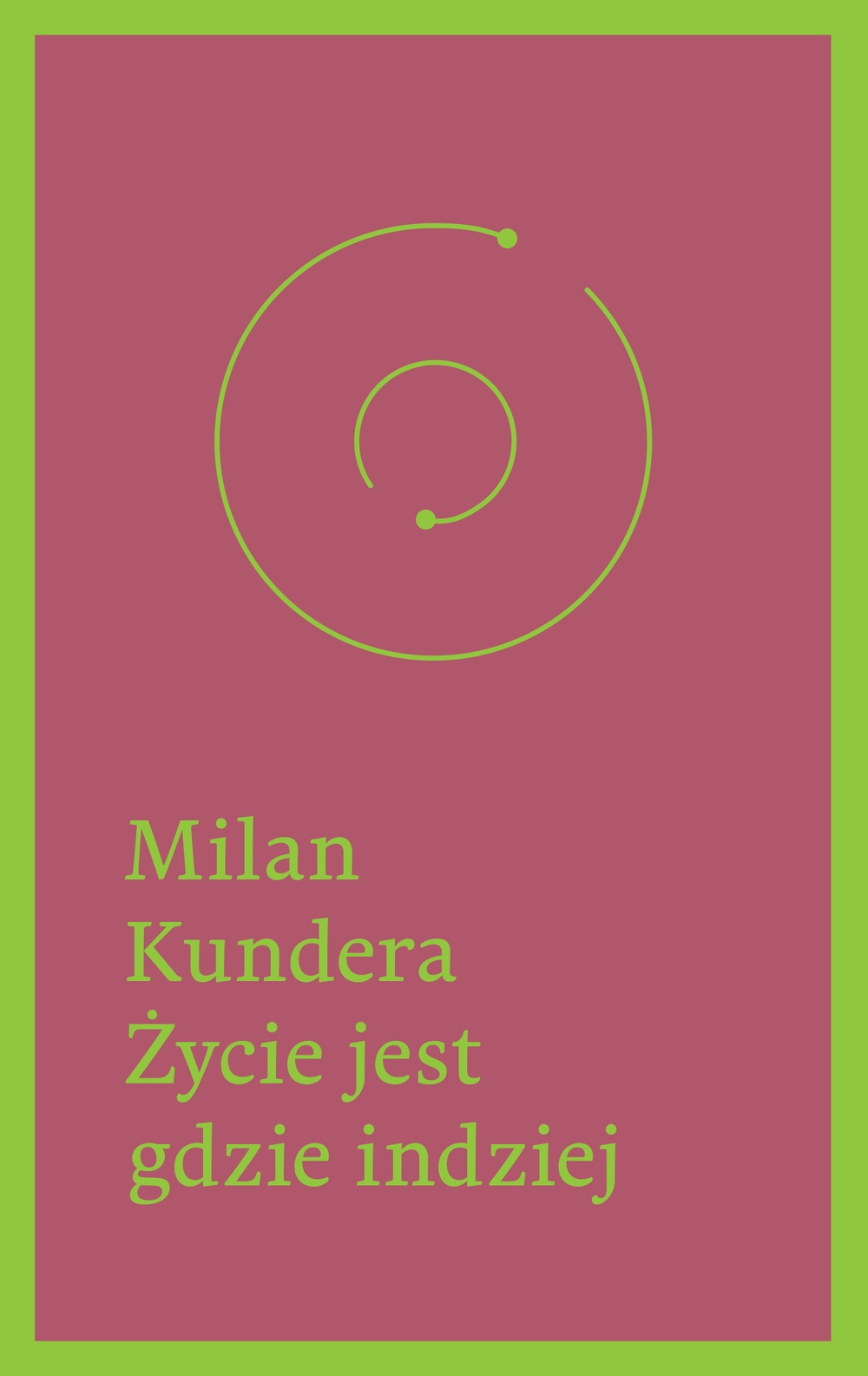 For title 'Życie jest gdzie indziej' cover was not found